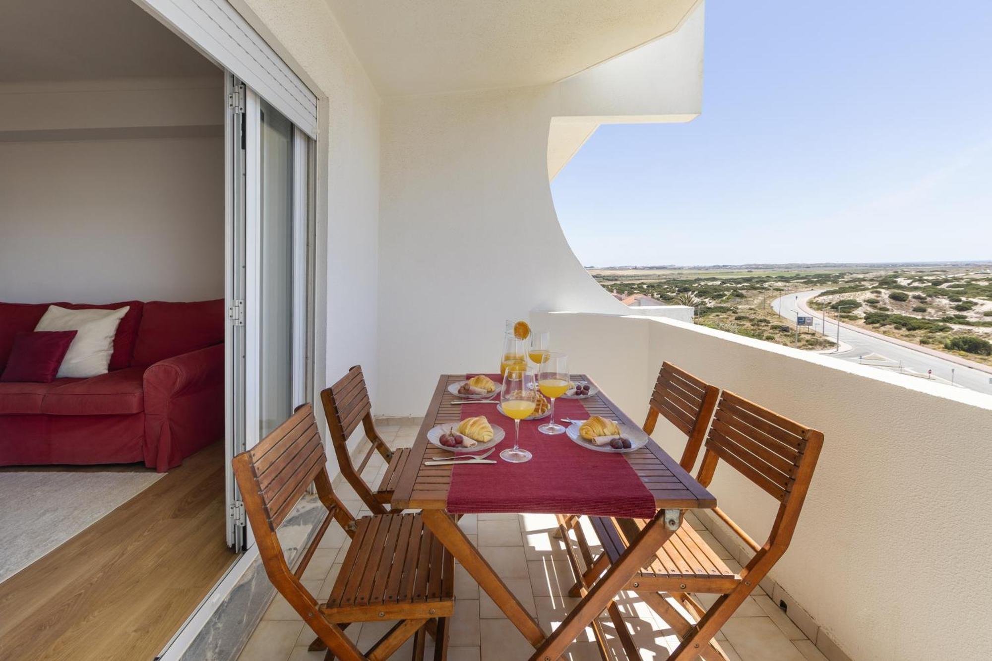 Baleal Balcony Apartment Ferrel  Ngoại thất bức ảnh